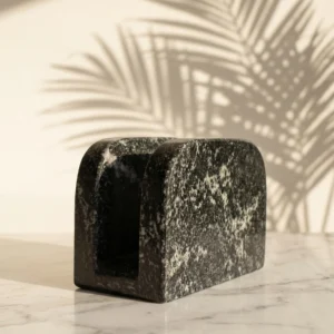 Porta-Guardanapo Arcos Granito Preto São Gabriel